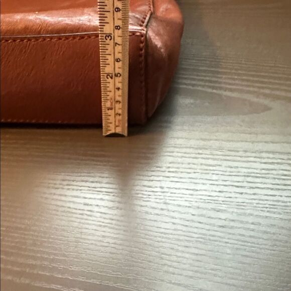 Frye Rich Classic Brown Leather Crossbody Bag - Picture 8 of 8